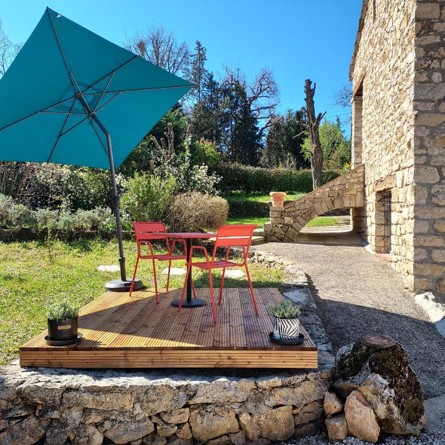 Готель Les Pierres De Cezaire Saint-Cezaire-sur-Siagne Екстер'єр фото